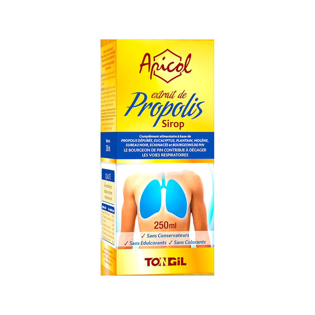 Sirop Extrait de Propolis 250ml - Apicol