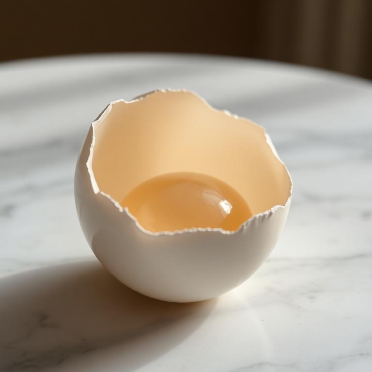 Pure membrane de coquille d'œuf